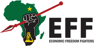 EFF gooi Afrikaanse studente met glasbottels by UP