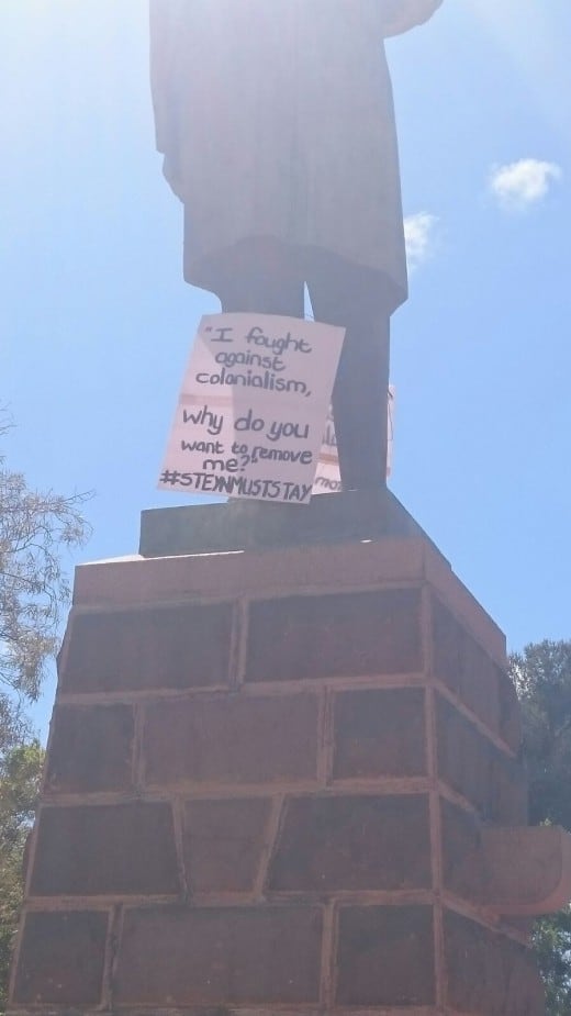 Kovsie students take a stance against removal of statues