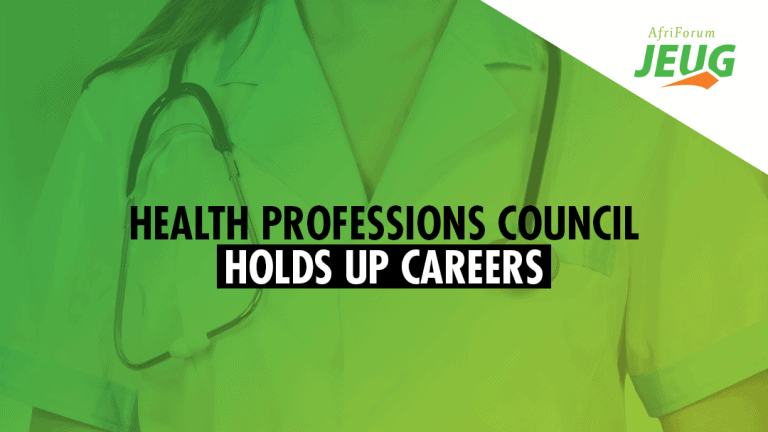 Health professions council holds up careers