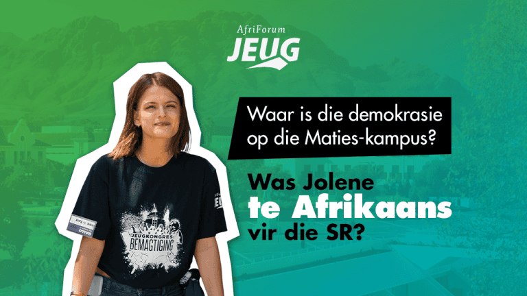 Was Jolene te Afrikaans vir die SR?