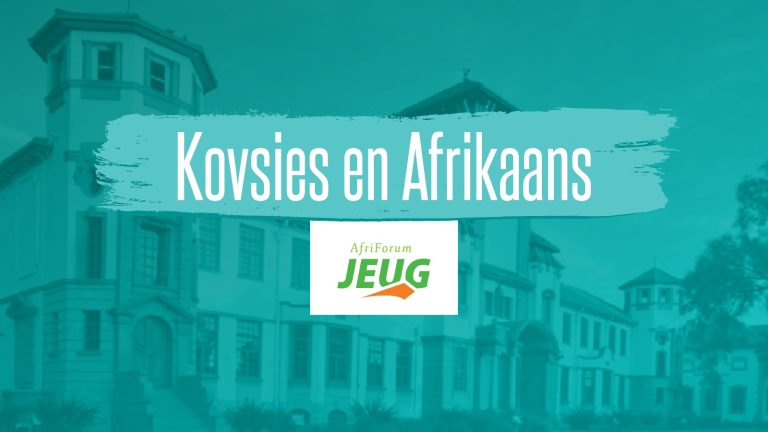 Kovsies-adjunkvisekanselier haat Afrikaans