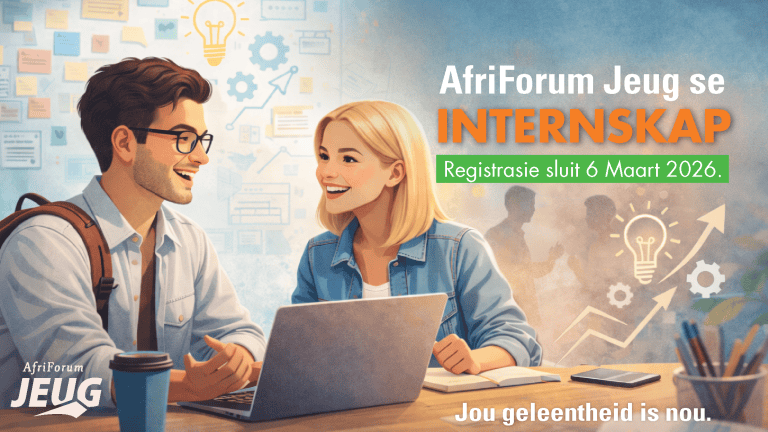AfriForum Jeug se Internskapprogram