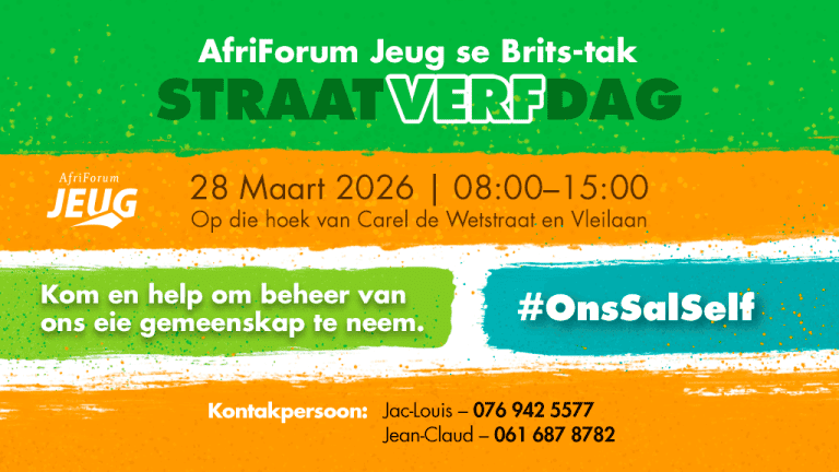 Brits-tak straatverfdag