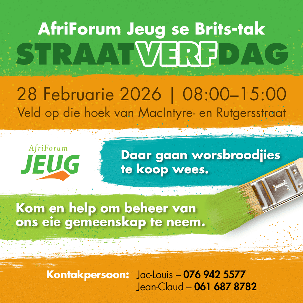 Jeug-straatverfdag