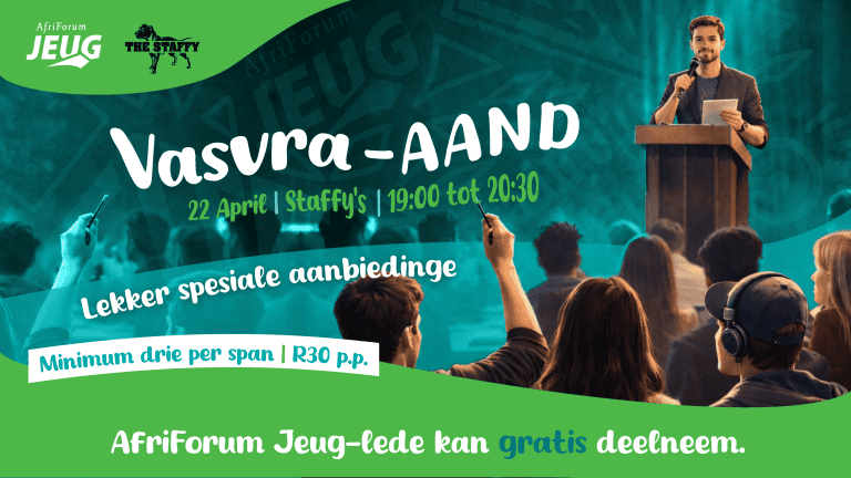 Kovsies vas vra Aand