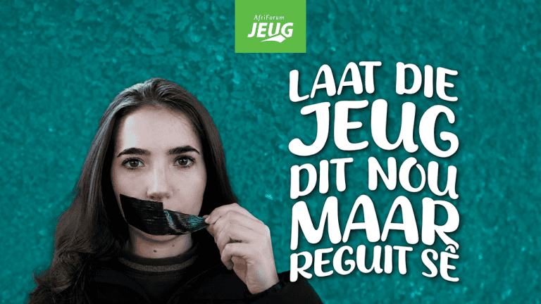 Jeugdag 2026: Laat die jeug dit nou maar reguit sê