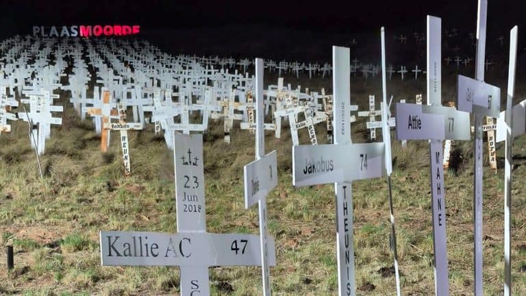 New crosses planted at White Cross Monument: AfriForum Youth demands action against farm murders